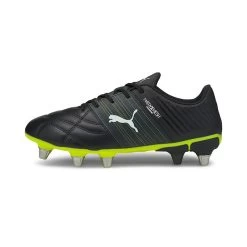 Puma Men's Avant 2.1 Rugby Boots Black / White / Yellow Alert