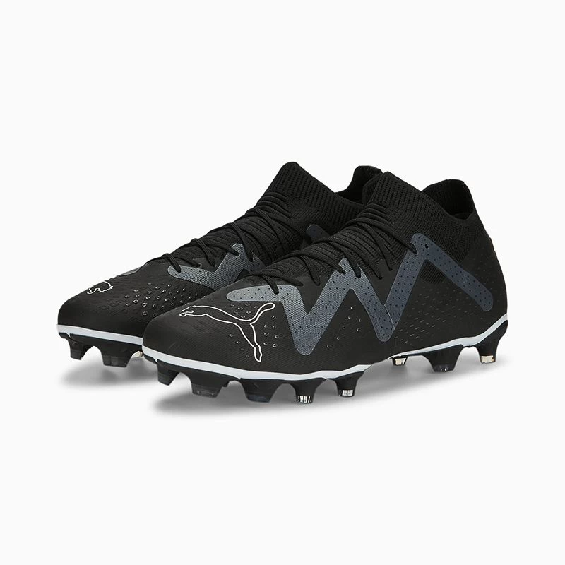 Puma Men's Future Match FG/AG Football Boots Black / White 3 Puma Men's Future Match FG/AG Football Boots Black / White - Image 3