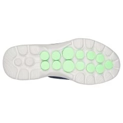 Skechers Women's Go Walk 6 - Glimmering Slip-On Runners Navy / Green -Outdoor Clothing Store 124502 nvgr c large