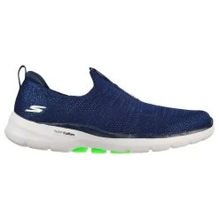 Skechers Women's Go Walk 6 - Glimmering Slip-On Runners Navy / Green