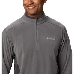 Columbia Men's Klamath Range™ II Half Zip City Grey / Shark -Outdoor Clothing Store 1352472024 0