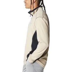 Columbia Men's Klamath Range™ II Half Zip Ancient Fossil / Black -Outdoor Clothing Store 1352472 271 a1 presethigh res jpeg 300 dpi