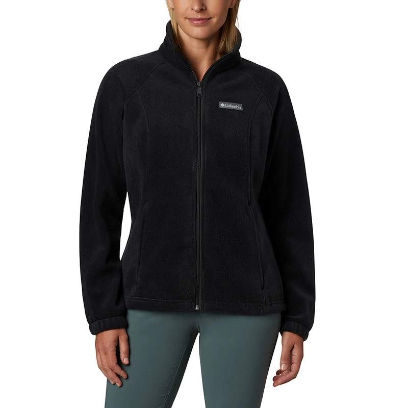 Columbia Women's Benton Springs™ Full Zip Fleece Jacket Black 1 Columbia Women's Benton Springs™ Full Zip Fleece Jacket Black