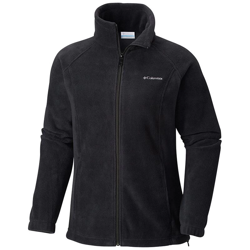 Columbia Women's Benton Springs™ Full Zip Fleece Jacket Black 3 Columbia Women's Benton Springs™ Full Zip Fleece Jacket Black - Image 3
