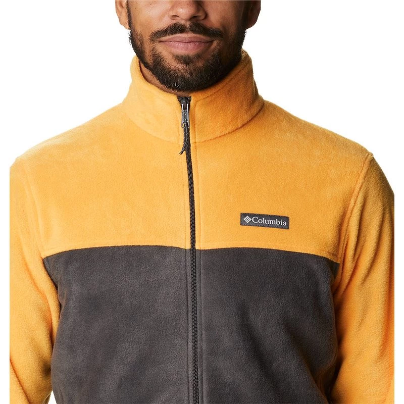 Columbia Men's Steens Mountain™ 2.0 Full Zip Fleece Jacket Mango / Shark 6 Columbia Men's Steens Mountain™ 2.0 Full Zip Fleece Jacket Mango / Shark - Image 6