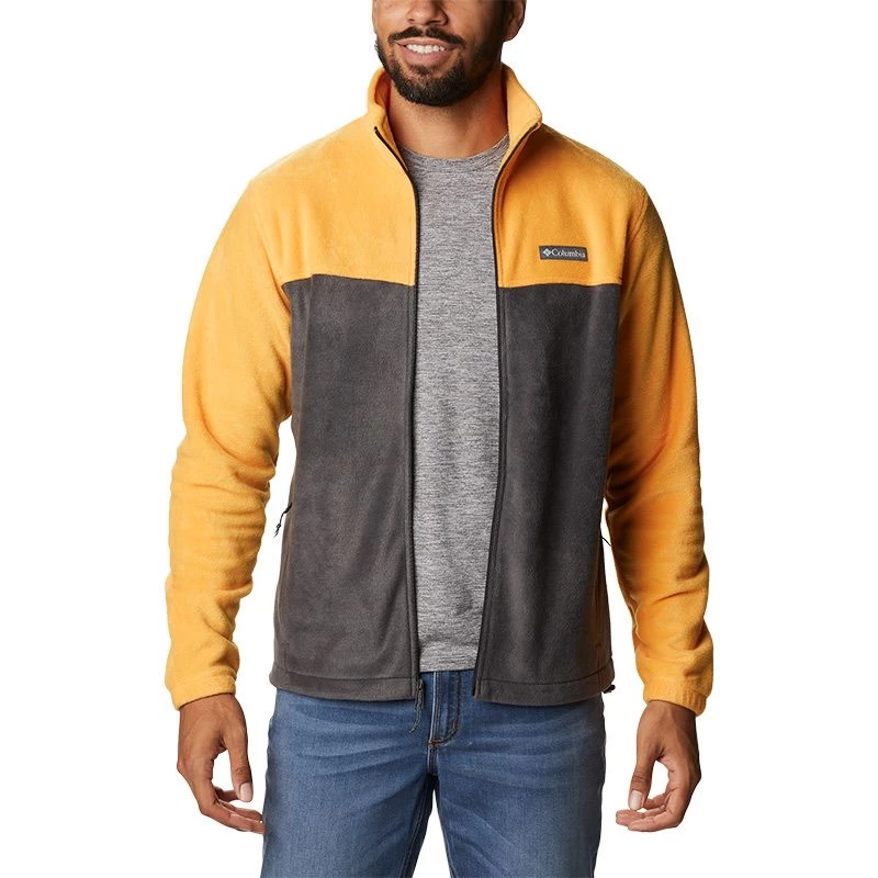 Columbia Men's Steens Mountain™ 2.0 Full Zip Fleece Jacket Mango / Shark 3 Columbia Men's Steens Mountain™ 2.0 Full Zip Fleece Jacket Mango / Shark - Image 3