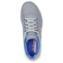 Skechers Women's Flex Appeal 4.0 - Elegant Ways Runners Grey / Multi Trim -Outdoor Clothing Store 149580 gmlt b large