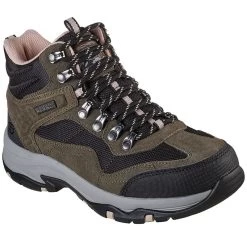 Skechers Women's Relaxed Fit®: Trego Base Camp Hiking Boot Olive / Black -Outdoor Clothing Store 167008 olbk large
