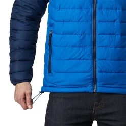 Columbia Men's Powder Lite™ Hooded Jacket Bright Indigo -Outdoor Clothing Store 1693931 432 a4