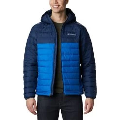Columbia Men's Powder Lite™ Hooded Jacket Bright Indigo