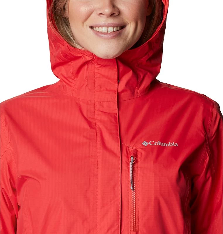 Columbia Women's Pouring Adventure™ II Jacket Red 5 Columbia Women's Pouring Adventure™ II Jacket Red - Image 5