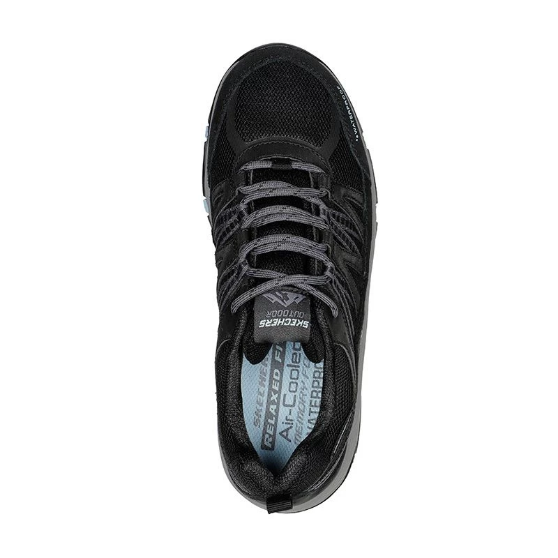 Skechers Women's Relaxed Fit: Trego - Lookout Point Black / Blue 4 Skechers Women's Relaxed Fit: Trego - Lookout Point Black / Blue - Image 4