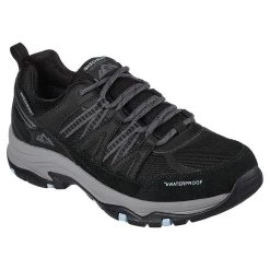 Skechers Women's Relaxed Fit: Trego - Lookout Point Black / Blue 7 Skechers Women's Relaxed Fit: Trego - Lookout Point Black / Blue -Outdoor Clothing Store 180003 bkbl large