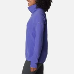 Columbia Women's Glacial™ IV Half Zip Fleece Purple Lotus 7 Columbia Women's Glacial™ IV Half Zip Fleece Purple Lotus -Outdoor Clothing Store 1802201546 3