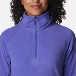 Columbia Women's Glacial™ IV Half Zip Fleece Purple Lotus 8 Columbia Women's Glacial™ IV Half Zip Fleece Purple Lotus -Outdoor Clothing Store 1802201546 4