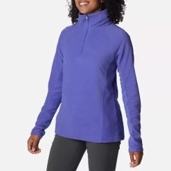 Columbia Women's Glacial™ IV Half Zip Fleece Purple Lotus