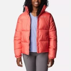 Columbia Women's Puffect™ Jacket Blush Pink -Outdoor Clothing Store 1864781 614 a4