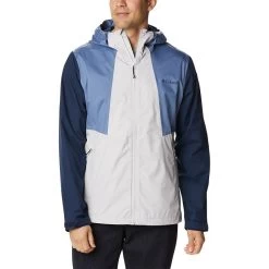 Columbia Men's Inner Limits™ II Jacket Nimbus Grey / Bluestone / Collegiate Navy