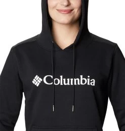 Columbia Women's Logo Hoodie Black -Outdoor Clothing Store 1895751 012 a2