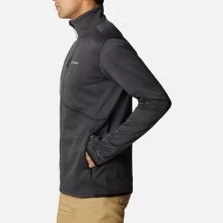 Columbia Men's Park View™ Fleece Jacket Black Heather -Outdoor Clothing Store 1952222010 3