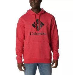 Columbia Men's Trek™ Hoodie Mountain Red Heather / Csc Stacked Logo