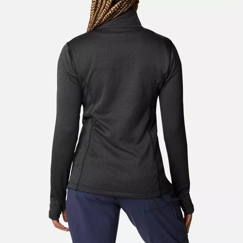 Columbia Women's Park View™ Fleece Black Heather 2 Columbia Women's Park View™ Fleece Black Heather - Image 2