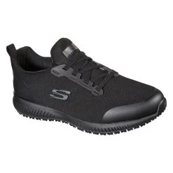 Skechers Men's Work Relaxed Fit: Squad SR - Myton Runners Black / Black -Outdoor Clothing Store 200051ec blk large