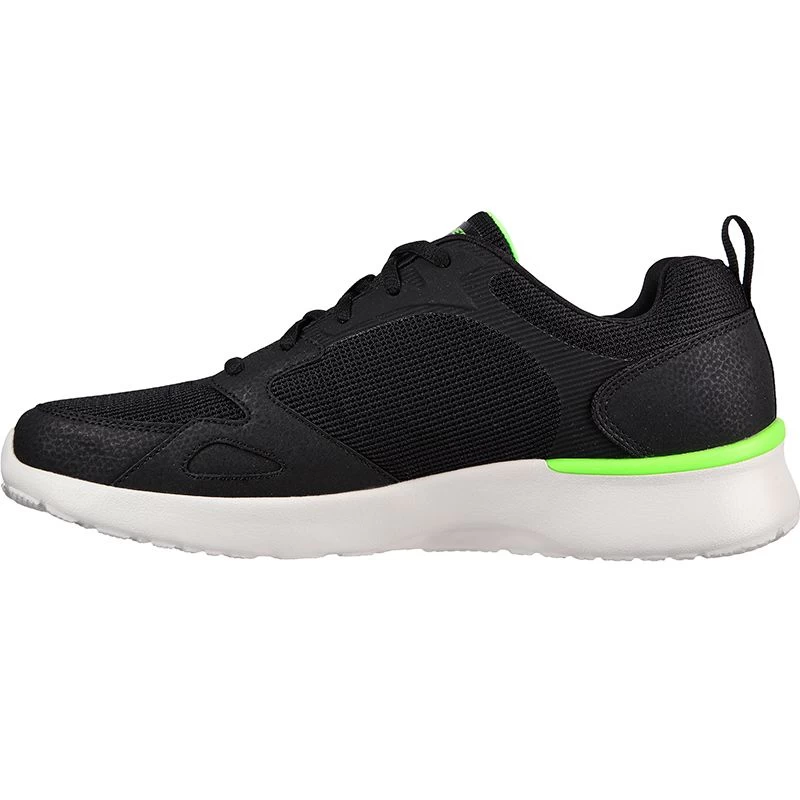 Skechers Men's Skech-Air Dynamight - Venturik Trainers Black / Lime 2 Skechers Men's Skech-Air Dynamight - Venturik Trainers Black / Lime - Image 2
