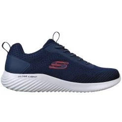 Skechers Men's Bounder Stretch Knit Runners Navy 7 Skechers Men's Bounder Stretch Knit Runners Navy -Outdoor Clothing Store 232377nvy 3