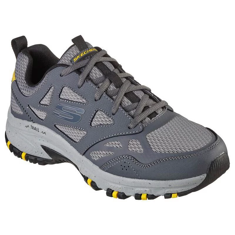 Skechers Men's Hillcrest Walking Shoes Charcoal / Black 3 Skechers Men's Hillcrest Walking Shoes Charcoal / Black - Image 3