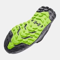 Under Armour Men's Charged Bandit TR 2 Running Shoes Jet Grey / Black / Lime Surge 8 Under Armour Men's Charged Bandit TR 2 Running Shoes Jet Grey / Black / Lime Surge -Outdoor Clothing Store 3024186 102 sole