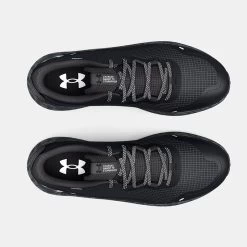 Under Armour Women's Charged Bandit Trail 2 Storm Running Shoes Black / Jet Grey -Outdoor Clothing Store 3024763 002 toe