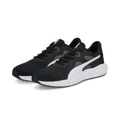 Puma Men's Twitch Runner Trainers Black / White -Outdoor Clothing Store 376289 09