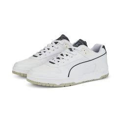 Puma Men's Forever Better RBD Game Low Sneakers White / Parisian Night / Pristine -Outdoor Clothing Store 386658 01