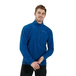 Berghaus Men's Prism Micro Polertec Half Zip Fleece Blue