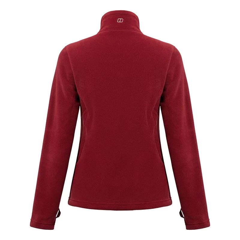 Berghaus Women's Prism Polartec InterActive Fleece Jacket Syrah 2 Berghaus Women's Prism Polartec InterActive Fleece Jacket Syrah - Image 2