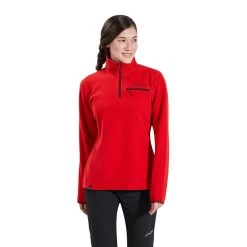 Berghaus Women's Prism 2.0 Micro Fleece Half Zip Goji Berry