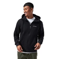 Berghaus Men's Logo Fleece Jacket Black