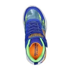 Skechers Kids' Light Storm 2.0 Junior Runners Blue / Lime -Outdoor Clothing Store 400150l bllm b large