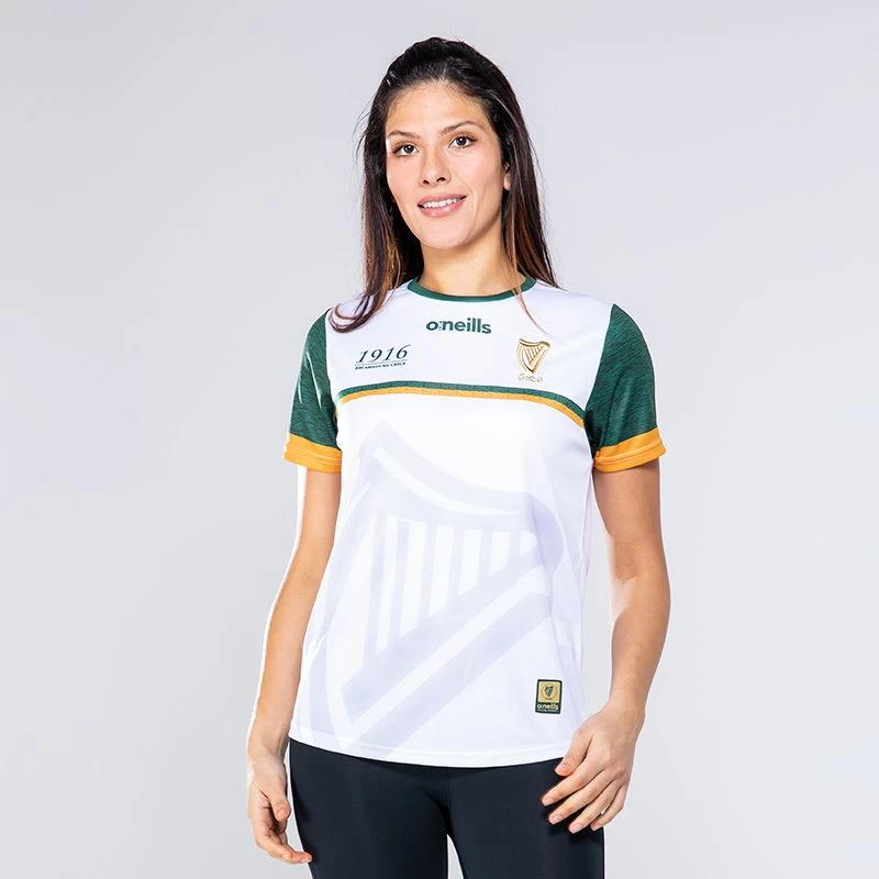 New 1916 Commemoration Women's Fit Jersey White 1 New 1916 Commemoration Women's Fit Jersey White