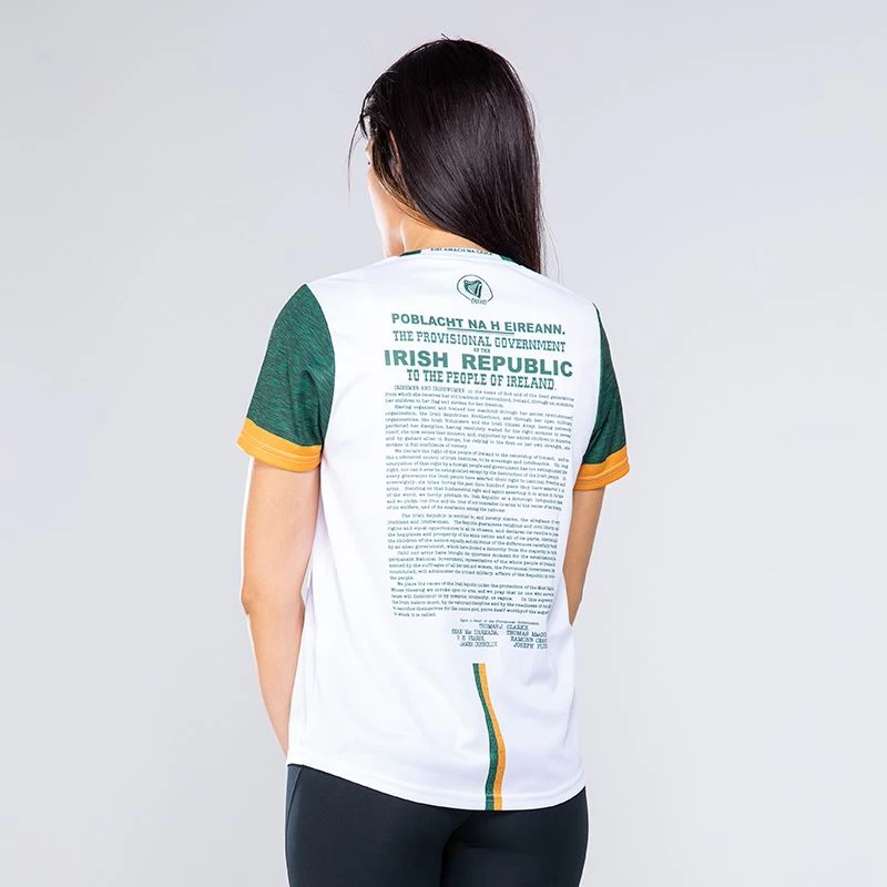 New 1916 Commemoration Women's Fit Jersey White 2 New 1916 Commemoration Women's Fit Jersey White - Image 2