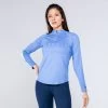 Women's Carrie Half Zip Top Blue / Marine / White