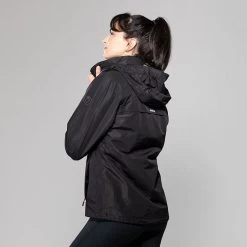 Women's Dalton Rain Jacket Black 10 Women's Dalton Rain Jacket Black -Outdoor Clothing Store 4t5a1697