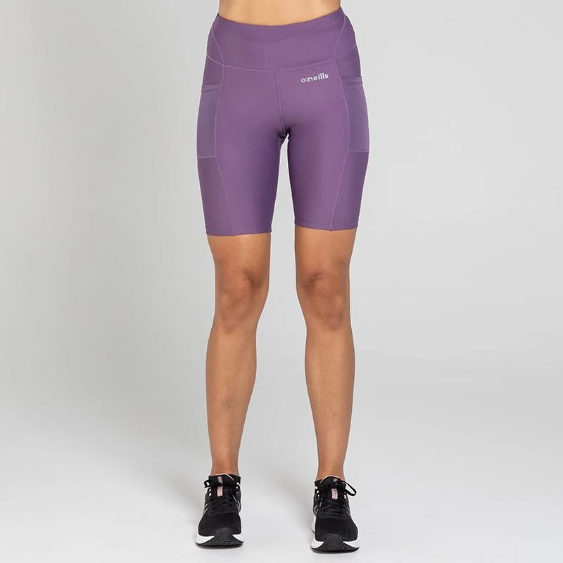 Women's Ariana Cycling Shorts Purple 4 Women's Ariana Cycling Shorts Purple - Image 4