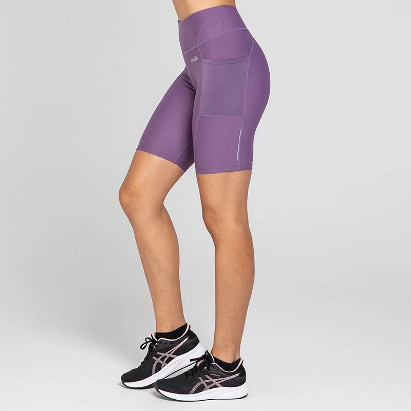 Women's Ariana Cycling Shorts Purple 2 Women's Ariana Cycling Shorts Purple - Image 2