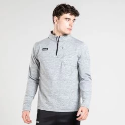 Men's Myles Fleece Half Zip Top Grey