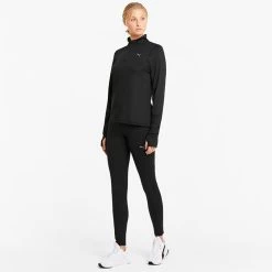 Puma Women's Favourite Running Full Length Leggings Black -Outdoor Clothing Store 520191 01 mod03 1