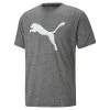 Puma Men's Favourite Heather Cat Training T-Shirt Black Heather