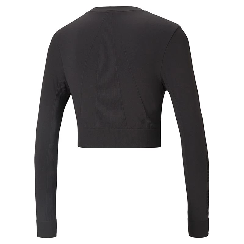 Puma Women's Evostripe Long Sleeve Training Top Puma Black 5 Puma Women's Evostripe Long Sleeve Training Top Puma Black - Image 5