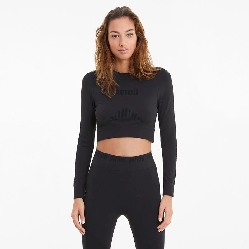 Puma Women's Evostripe Long Sleeve Training Top Puma Black 1 Puma Women's Evostripe Long Sleeve Training Top Puma Black